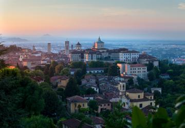 Veduta panoramica di Bergamo